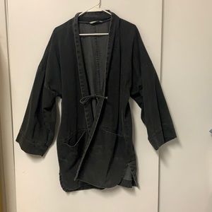 Aliya Wanek Aruna Jacket size M/L (fits L/XL) black denim